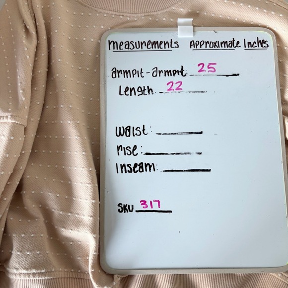 Aerie Size Small Take It Easy Crew Sweatshirt Oversized Loungewear Polka Dots - Picture 10 of 10